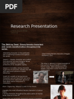 Research Presentation