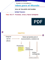 NIC 37 Provisiones, Activos y Pasivos Contingentes