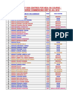 Nda 136 Centre Allocation