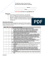 Mentor Assessment Ratings