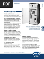 9245 Sodium Analyzer - Datasheet