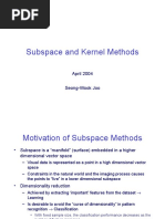 Subspace Methods