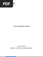 Introducción A La Legislación Laboral Chilena PDF