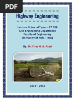 Lec 00 Highway Engineering - Opening and Syllabus