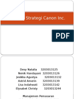 Analisis Strategi Canon Inc