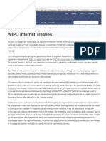 WIPO Internet Treaties