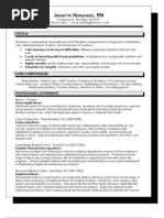 Resume of PJLNL - Nurse