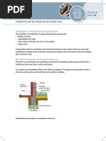 Blockwork: Foundations and Blockwork Below Ground Level