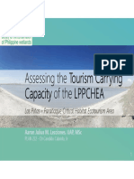 Assessing The Tourism Carrying Capacity of The LPPCHEA