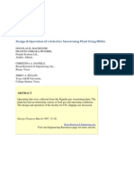 Amine Sweetening Process Design