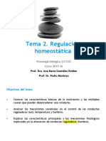 Tema 2 - Regulación Homeostática - 2015 PDF