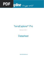 Terraexplorerpro Datasheet