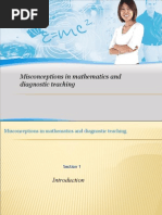 Misconceptions in Math & Diagnostic Teaching