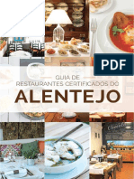 Guia de Restaurantes Certificados Do Alentejo - Outubro 2014