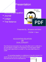 Journal Ledger Trial Balance