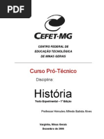 Apostila História CEFET PDF