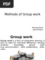 Methods of Group Work