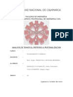 Evaluación de Los Impactos Generados Por Los Proyectos de Peatonalización: Estudio de Un Caso en La Ciudad de Lima