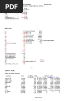 Design of Abutment Excel Sheet