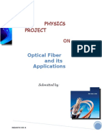 Physics Project On Optical Fiber