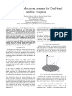 Microstrip Reflectarray Antenna For Dual-Band Satellite Reception