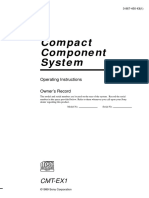 Compact Component System: Cmt-Ex1