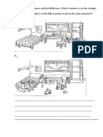 Rooms and Furniture Worksheet