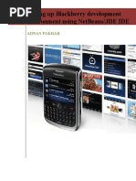 Setting Up Blackberry Development Environment