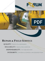 Repair and Field Service Brochure