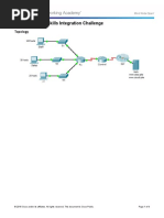 11.4.1.2 Packet Tracer - Skills Integration Challenge