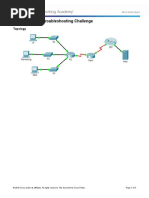 11.4.1.3 Packet Tracer - Troubleshooting Challenge