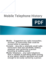 Mobile Telephone History Philippines