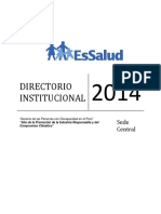 Directorio ESSALUD Sede - Centraldddddsf