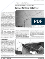 Cheap Antennas For LEO Satellites