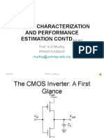 Cmos Inverter Characterization