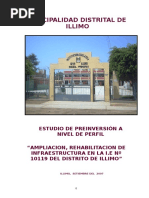 Perfil Colegio Illimo Actual