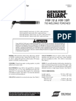 HW-18 & HW-18R: Instructions For