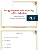 Energy-Proportional Computing: A New Definition - David Wood