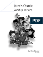 Children's Church: A Worship Service