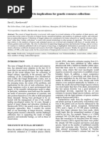 Fungal Diversity and Its Implications For Genetic Resource Collection