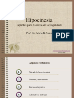 Hipocinesia