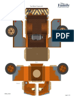 Tow Mater Papercraft: B B C C