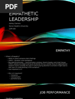 Empathetic Leadership