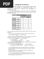 Conjugação Pronominal