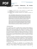 LA Relacion Juridica Tributaria-Hecho Imponible PDF