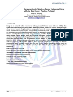 Balancing Energy Consumption in Wireless Sensor Networks Using Fuzzy Artificial Bee Colony Routing Protocol