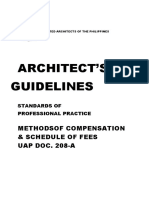 ARCHITECTS GUIDELINES - UAP Doc 208-A PDF