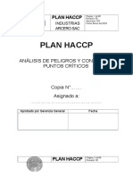 Plan Haccp Formato Completo