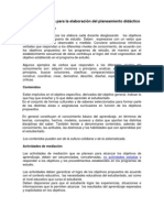 2.2 Criterios Técnicos para La Elaboración Del Planeamiento