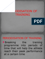 Periodisation of Training